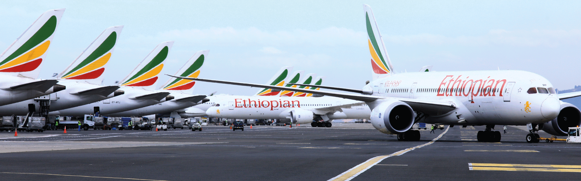 Ethiopian Airline 4 star airline by Skytrax